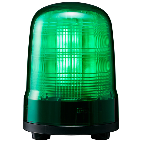 中型LED回転灯 緑 AC100～240V