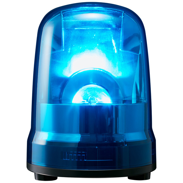 大型LED回転灯 青 AC100V