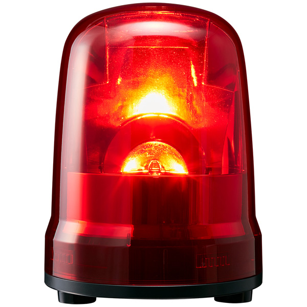 大型LED回転灯 赤 AC100V