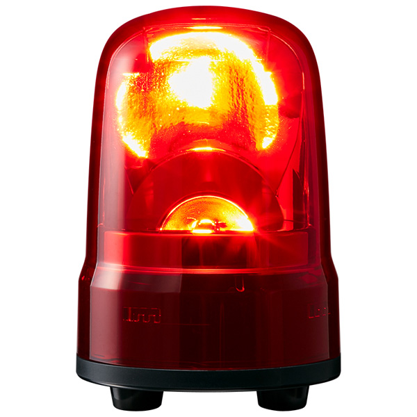 小型LED回転灯 赤 DC12～24V