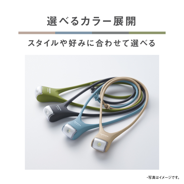 LEDネックライト (カーキグリーン)