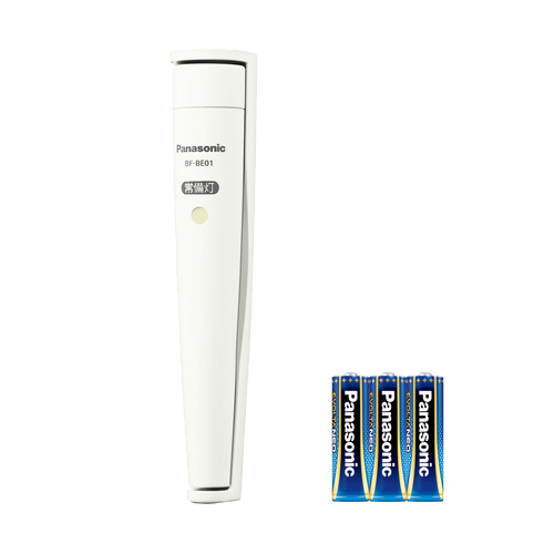 乾電池エボルタNEO付き LED常備灯 （ホワイト）