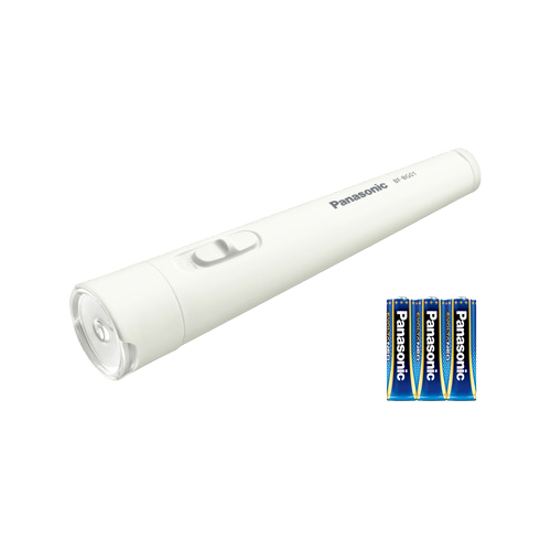 エボルタNEO付きLED懐中電灯（単3電池3個用）（ホワイト）