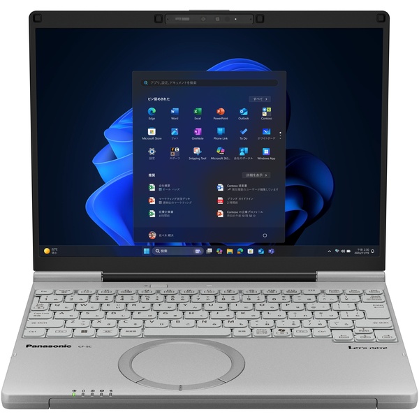 Let’s note SC6 法人モデル（Core Ultra 5 235U/32GB/SSD・512GB/光学ドライブなし/Win11Pro/Officeなし/12.4型/顔認証対応カメラ/プライバシーシャッター）