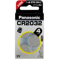 コイン形リチウム電池 CR2032 4個パック