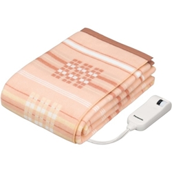 電気かけしき毛布 シングルLサイズ （オレンジ）