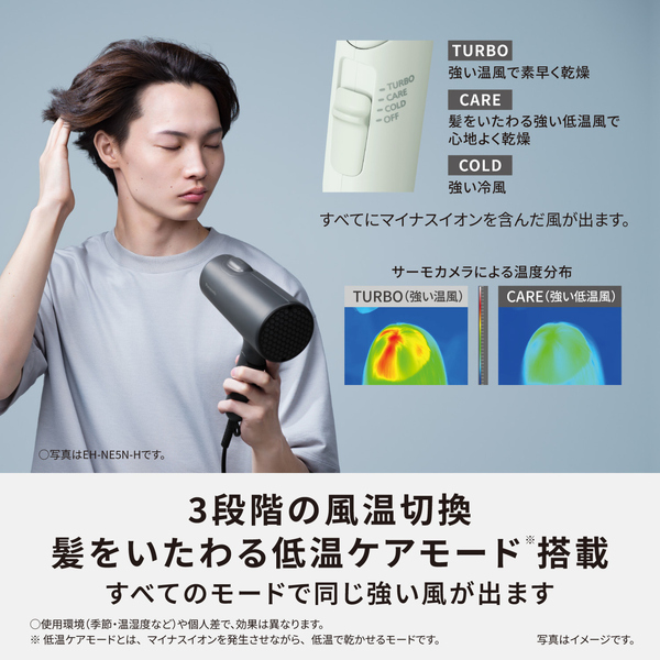 ヘアードライヤー イオニティ（ダークグレー）