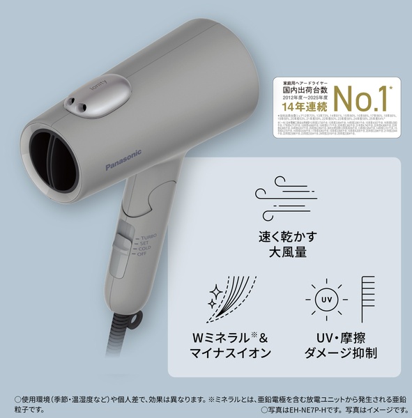 ヘアードライヤー イオニティ（アイスブルー）