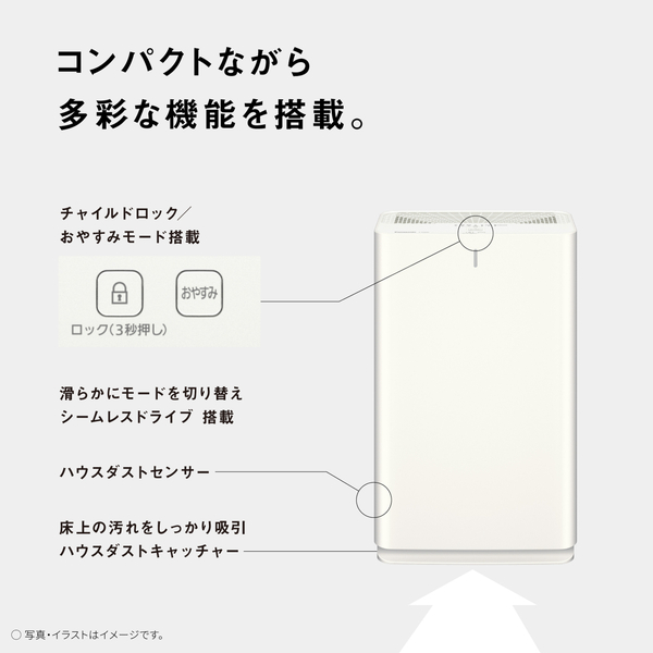 空気清浄機(ホワイト)