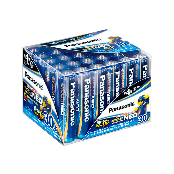 乾電池エボルタネオ 単4形 30本パック