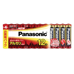 アルカリ乾電池 単4形 12本シュリンクパック