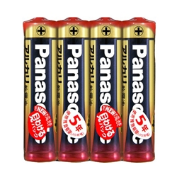 アルカリ乾電池 単4形 4本シュリンクパック