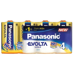 エボルタ乾電池 単1形 4本パック
