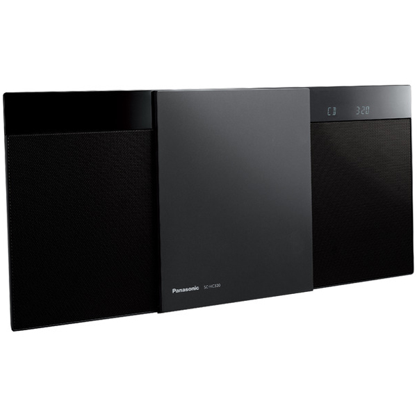 コンパクトステレオシステム （ブラック）