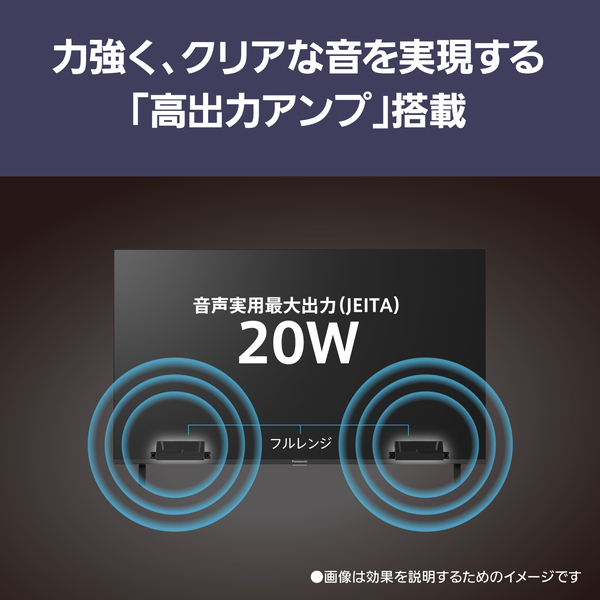 4K液晶テレビ 43V型