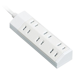 ザ・タップマルチシリーズ（6コ口）（1m）（ホワイト）