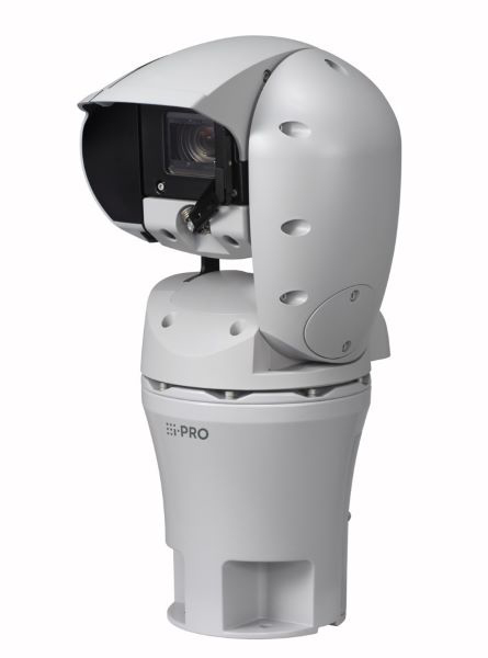 8MP 30倍 屋外 エアロPTZ AIカメラ 耐重塩害モデル（グレー）