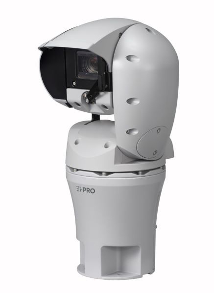 8MP IR LED搭載 30倍 屋外 エアロPTZ AIカメラ 耐重塩害モデル（グレー）
