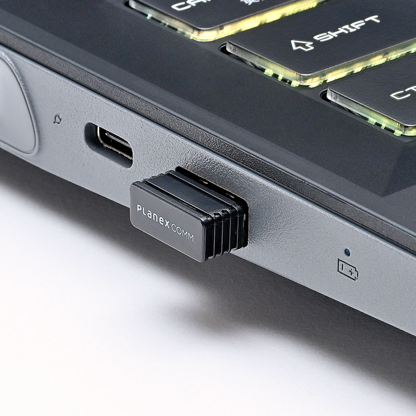 Bluetooth Ver.5.4＋EDR/LE対応 小型USBアダプター