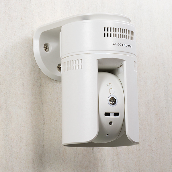 防犯カメラ スマカメ カメラ一発! (Wi-Fi/有線LAN対応) 首振りモデル
