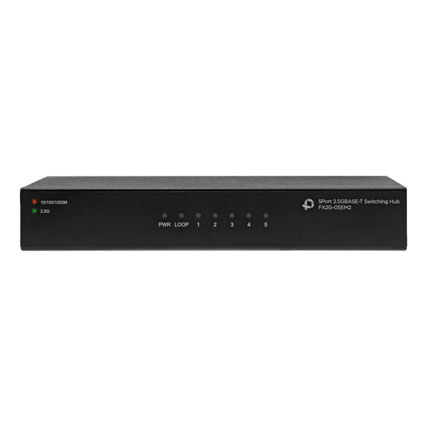 5ポート 2.5GBASE-Tスイッチングハブ