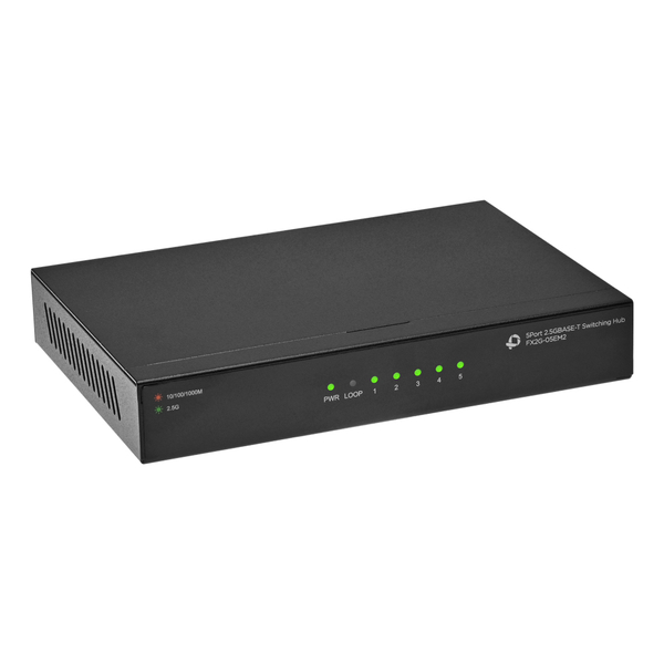 5ポート 2.5GBASE-Tスイッチングハブ