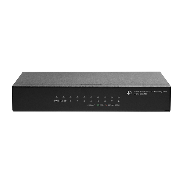 8ポート 2.5GBASE-T スイッチングハブ
