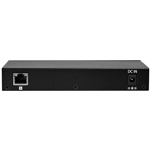 PoE対応 5ポート ギガビットスイッチングハブ 4ポートPoE給電対応 10/100/1000Mbps