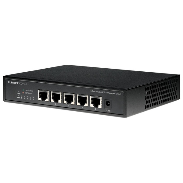 5ポート 10GBASE-T アンマネージドスイッチ