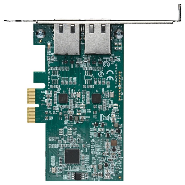 PCIeバス対応2.5GBASE-T 2ポート LANアダプター