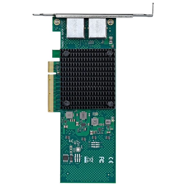 PCIeバス対応 SFP+ 10G 2ポート LANアダプター