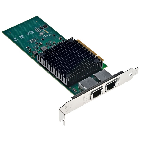 PCIeバス対応 10GBASE-T 2ポート LANアダプター