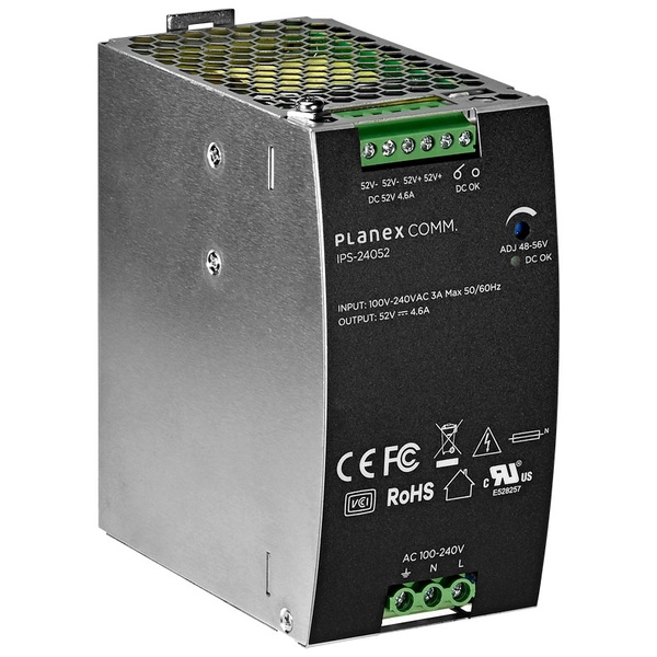産業用パワーサプライ 240W/52V