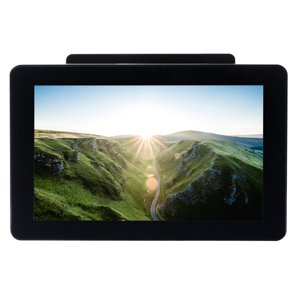 7インチ液晶モニター マルチタッチ対応タッチパネル搭載