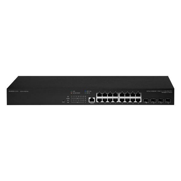 16ポート 2.5GBASE-T(PoE++) + 4スロット 10G SFP+ マネージドL2スイッチ