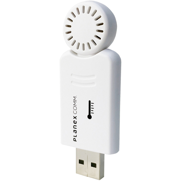 USB直接給電型WiFiどこでもセンサー 温度・湿度・気圧計測 どこでも環境センサー