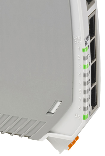 産業用イーサネットスイッチ/薄型イーサネットスイッチ/10・100Mbps/RJ45ポート×5