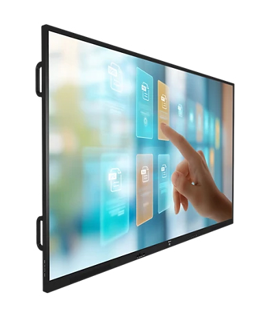 液晶ディスプレイ（サイネージ） インタラクティブホワイトボード 65型/3840×2160/D-sub、HDMI、DisplayPort/ブラック/スピーカー：あり/Android/4K