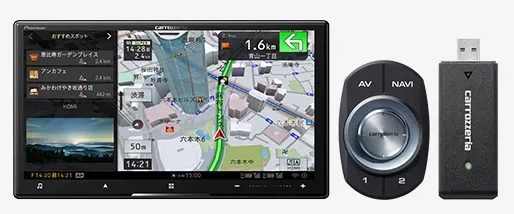 7V型HD・AV一体型メモリーナビゲーション ネットワークスティックセット