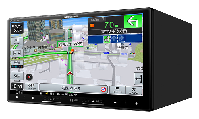 7V型HD・AV一体型メモリーナビゲーション