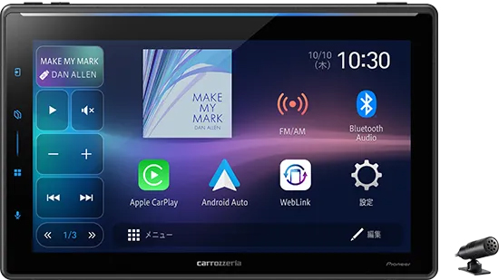 10.1V型HD/Bluetooth/USB/チューナー・DSPメインユニット