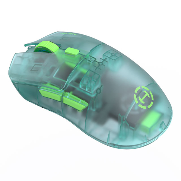 Edifier社製 トリプルモード接続 ワイヤレスゲーミングマウス G3M PRO （クリアグリーン）