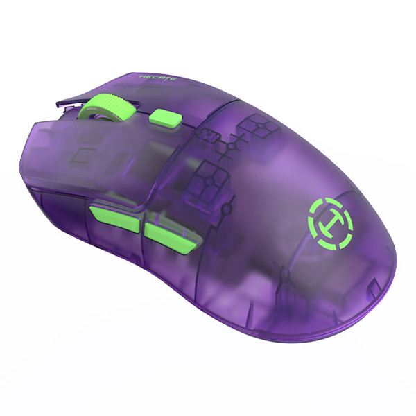 Edifier社製 トリプルモード接続 ワイヤレスゲーミングマウス G3M PRO （クリアパープル）