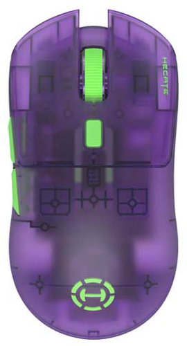 Edifier社製 トリプルモード接続 ワイヤレスゲーミングマウス G3M PRO （クリアパープル）