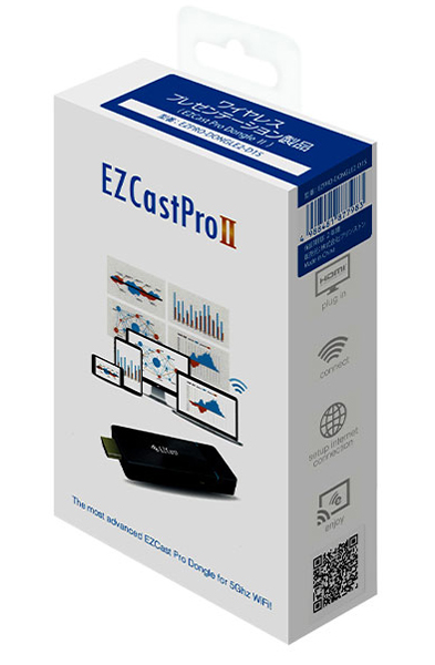ワイヤレスプレゼンテーション EZCast Pro Dongle 2