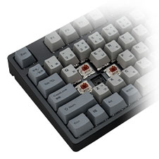iKBC製 JIS配列 91キー メカニカルキーボード （GATERON/茶軸タクタイル）