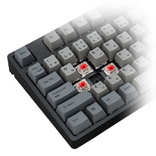 iKBC製 JIS配列 91キー メカニカルキーボード (GATERON/赤軸リニア)