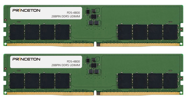 16GB（8GB×2枚組） DDR5-4800 288PIN UDIMM