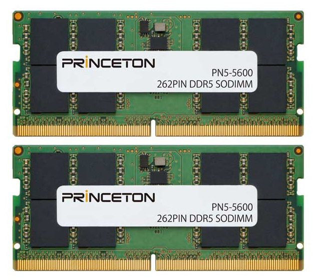 16GB（8GB 2枚組） DDR5-5600 262PIN SODIMM