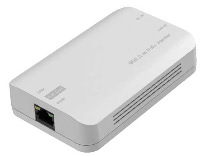 30W出力対応PoEインジェクター （ホワイト）